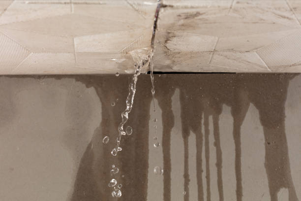 Professional Flood Damage Cleanup technician working in Clinton, UT